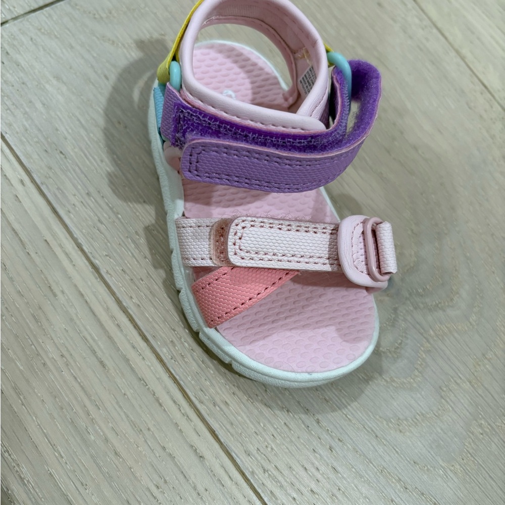 Carter's Pink and Purple Kids Sandals